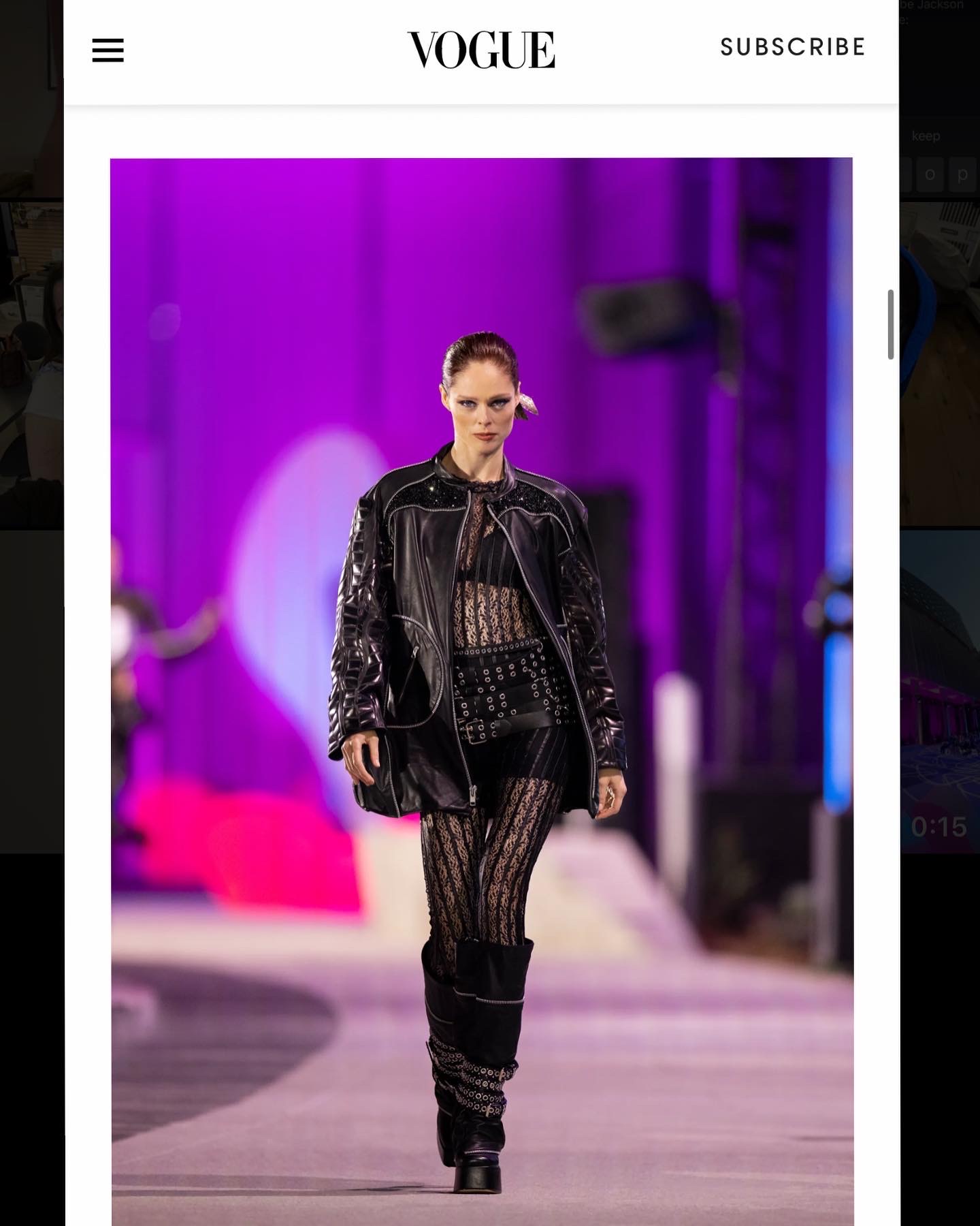 Coco Rocha SCAD 2023